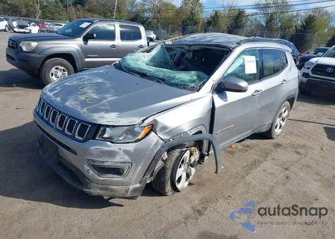 2018 Jeep Compass Latitude Fwd из США, поврежденный, VIN 3C4NJCBB1JT344203
